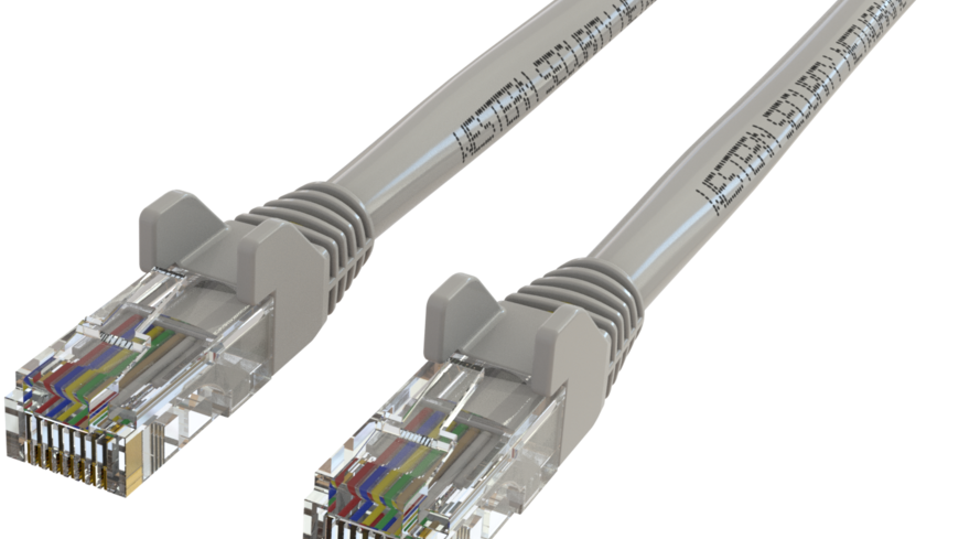 WS Networking WSN-P UTP C6 0.5m White