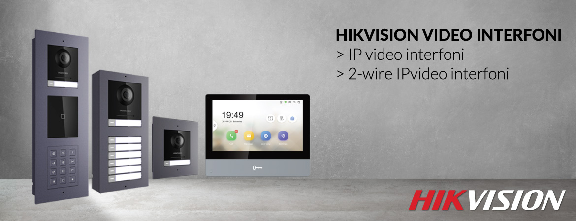 Hikvision video interfoni